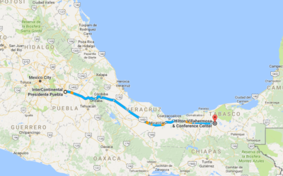 Puebla to Villahermosa – Day 4 of our road trip
