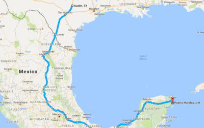 Road Trip Summary – Austin to Puerto Morelos