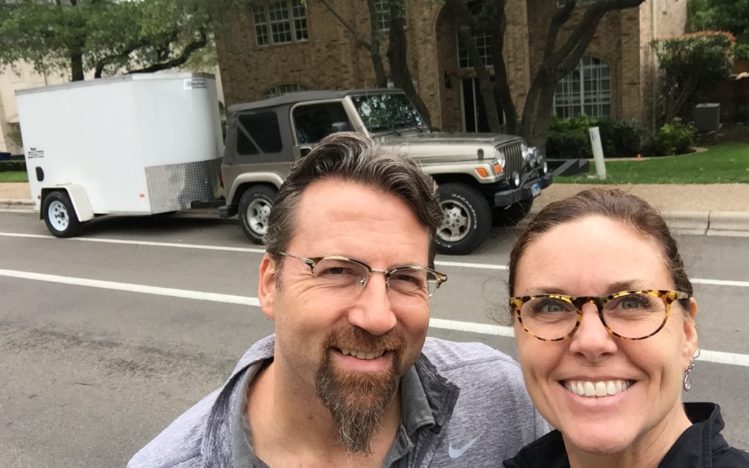 Day 1 of our journey – Leaving Austin