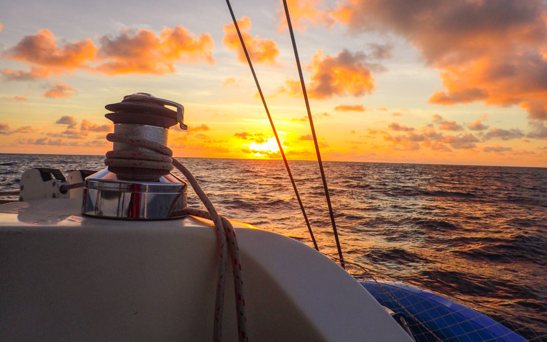Sailing from Isla Mujeres, Mexico to Key West USA