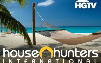 Here comes our 22 minutes of fame – on House Hunters International!