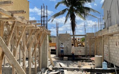 House construction is progressing nicely – a few progress pics