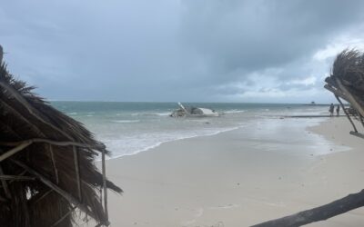 First hurricane in the new house