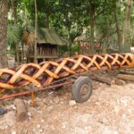 Carved out column - incredible work